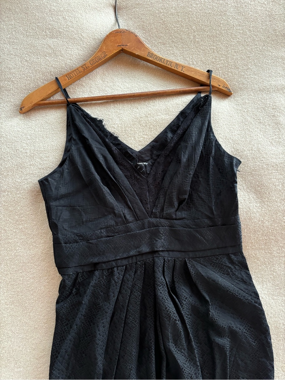 Vintage Silk Cocktail Dress - Picture 2 of 9